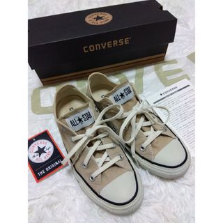 コンバース(CONVERSE)のコンバース ベージュ 22.5 ローカット(スニーカー)