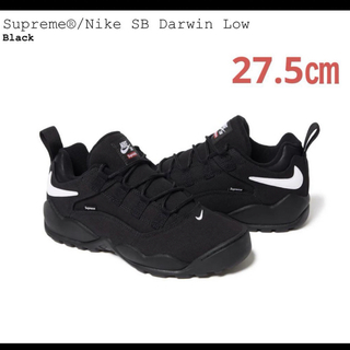 シュプリーム(Supreme)のSupreme Nike SB Darwin Low Black 27.5cm(スニーカー)