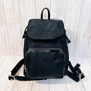 アニエスベー(agnes b.)の【美品】アニエスベー　agnes b　ボヤージュ　ミニリュック　黒　ナイロン(リュック/バックパック)