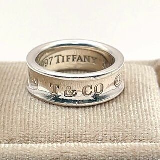 ティファニー(Tiffany & Co.)のティファニー　指輪　シルバーリング　1837　ナロー　SV925　8号(リング(指輪))