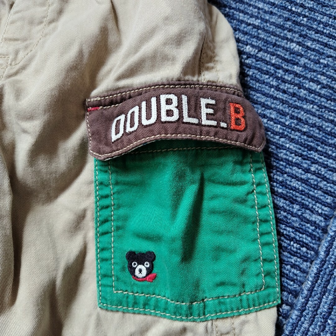 DOUBLE.B(ダブルビー)のDOUBLE_B  ダブルビー  ミキハウス  パンツ  ズボン 120センチ キッズ/ベビー/マタニティのキッズ服男の子用(90cm~)(パンツ/スパッツ)の商品写真