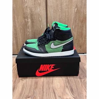 ナイキ(NIKE)のNIKE AIR JORDAN 1 HIGH ZOOM RAGE GREEN(スニーカー)