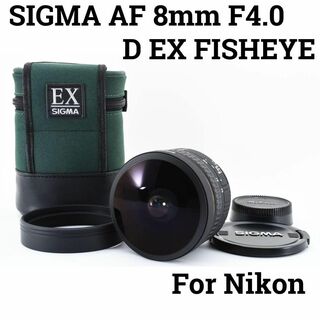 シグマ(SIGMA)のSIGMA AF 8mm F4 D EX FISHEYE Nikon用(レンズ(単焦点))