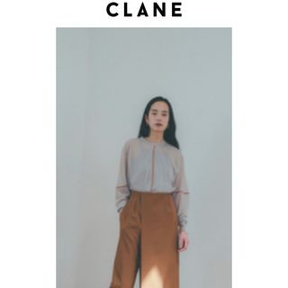 クラネ(CLANE)のCLANE クラネ SOLID SLEEVE SHEER L/S TOPS(カットソー(長袖/七分))