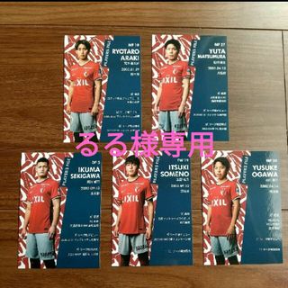 るる様専用　鹿島アントラーズ Players Collection 2種類セット(記念品/関連グッズ)