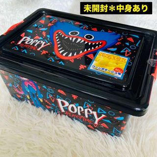 POPPY PLAYTIME ハギーワギー コンテナBOX ブラック 中身あり(菓子/デザート)