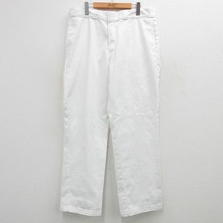 ディッキーズ(Dickies)のW36★古着 ディッキーズ Dickies ワーク パンツ メンズ 874 白 ホワイト 24may07 中古 ボトムス ロング(ワークパンツ/カーゴパンツ)