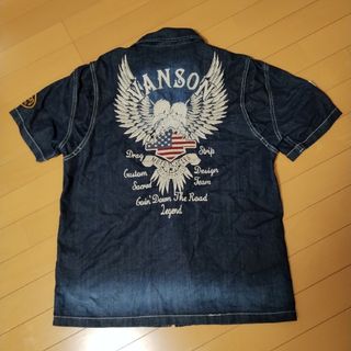 バンソン(VANSON)のバンソン　半袖デニムシャツ(Tシャツ/カットソー(半袖/袖なし))