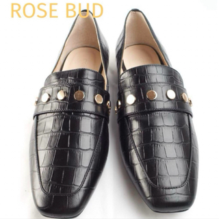 ローズバッド(ROSE BUD)のROSE BUDローズバッドローファー23.5㌢(ローファー/革靴)