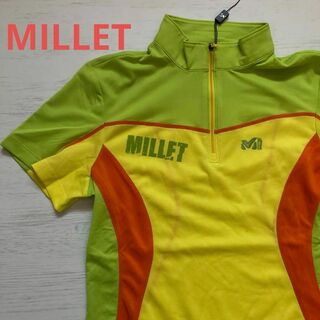 ⭐⭐【新品】MILLET　ミレー　ハーフジップ　半袖　S〜М　ジョギング　テニス(その他)