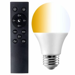 【色:6W電球调光调色】ル・ヤオクアン LED電球 60W形相当 調光 調色 リ(その他)