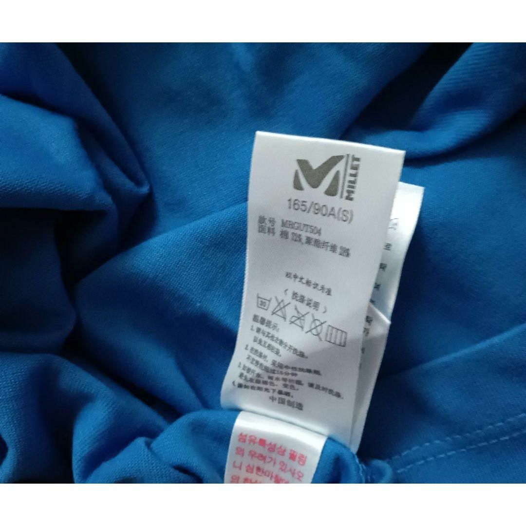 ⭐⭐【新品】MILLET 　ミレー　半袖パーカー　Tシャツ 青　レディース　S〜 レディースのレディース その他(その他)の商品写真