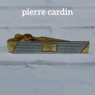 ピエールカルダン(pierre cardin)の【匿名配送】ピエールカルダン タイピン ゴールド ロゴ シンプル(ネクタイピン)