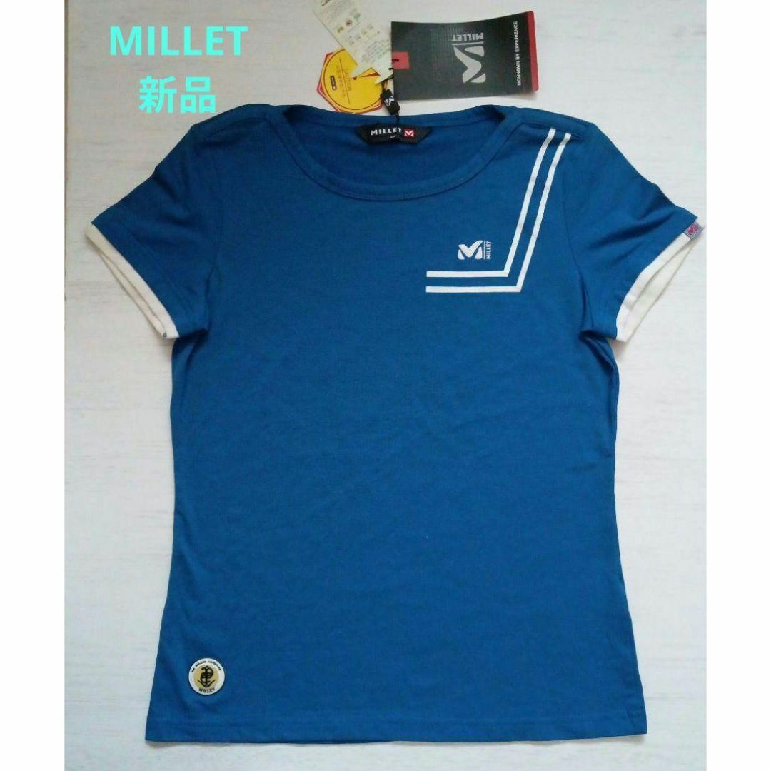 ⭐⭐【新品】MILLET ミレー　Tシャツ　半袖　レディースS〜М　抗菌防臭 レディースのレディース その他(その他)の商品写真