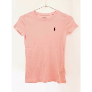 ラルフローレン(Ralph Lauren)の【夏物 新入荷!】[ラルフローレン/Ralph Lauren]140cm 半袖Tシャツ/半袖カットソー ピンク【中古】 子供服 キッズ kids ジュニア 女の子 夏 tops 105042(Tシャツ/カットソー)