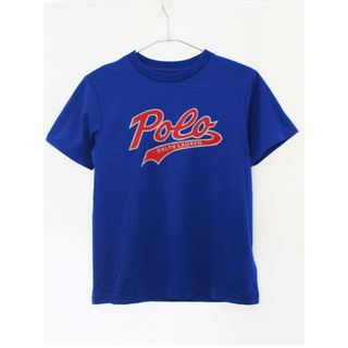 ラルフローレン(Ralph Lauren)の【夏物 新入荷!】[ラルフローレン/Ralph Lauren]140cm 半袖Tシャツ/半袖カットソー 青【中古】子供服 キッズ kids ジュニア 男の子 夏 tops 105042(Tシャツ/カットソー)