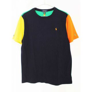 ラルフローレン(Ralph Lauren)の【夏物 新入荷!】[ラルフローレン/Ralph Lauren]170cm 半袖Tシャツ/半袖カットソー 紺×マルチカラー【中古】子供服 キッズ kids ジュニア 男の子 女の子 夏 tops 105042(Tシャツ/カットソー)