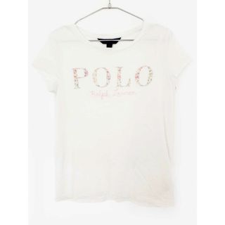 ラルフローレン(Ralph Lauren)の【夏物 新入荷!】[ラルフローレン/Ralph Lauren]150cm 半袖Tシャツ/半袖カットソー 白【中古】子供服 キッズ kids ジュニア 女の子 夏 tops 105042(Tシャツ/カットソー)