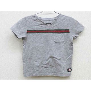 【夏物 新入荷!】▽グッチ/GUCCI▽100cm位 半袖カットソー/半袖Tシャツ グレー【中古】子供服 キッズ kids 男の子 女の子 夏 tops 205042