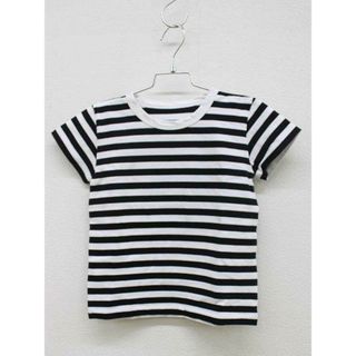 アニエスベー(agnes b.)の【夏物 新入荷!】＜アニエスb/アニエスベー/agnes b. ENFANT＞115cm位 半袖Tシャツ/半袖カットソー 白×黒【中古】子供服 キッズ kids 女の子 夏 tops 105042(Tシャツ/カットソー)