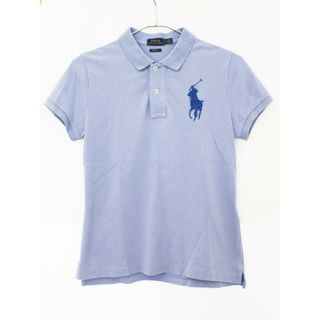 ラルフローレン(Ralph Lauren)の【夏物 新入荷!】[ラルフローレン/Ralph Lauren]160cm 半袖ポロシャツ ブルー【中古】子供服 キッズ kids ジュニア 女の子 夏 tops 705042(その他)