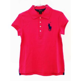 ラルフローレン(Ralph Lauren)の【夏物 新入荷!】[ラルフローレン/Ralph Lauren]150cm 半袖ポロシャツ ピンク【中古】子供服 キッズ kids ジュニア 女の子 夏 tops 705042(その他)