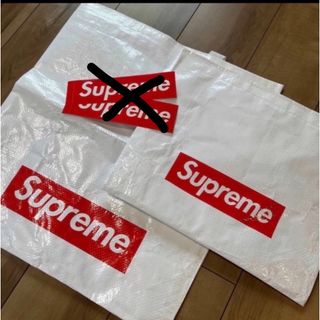 シュプリーム(Supreme)のシュプリーム ショッパー 2点 ショップ袋 エコバッグ(キャラクターグッズ)