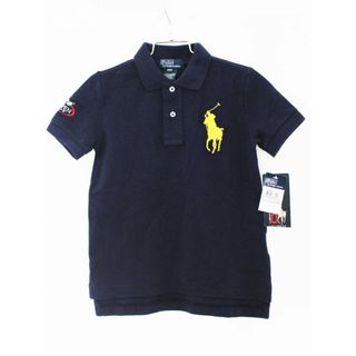 ラルフローレン(Ralph Lauren)の【夏物 新入荷!】新品 未使用品[ラルフローレン/Ralph Lauren]110cm 半袖ポロシャツ 紺 子供服 キッズ kids 男の子 夏 tops 705042(その他)