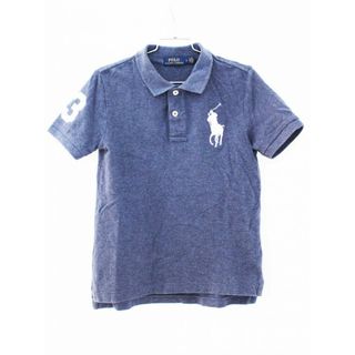 ラルフローレン(Ralph Lauren)の【夏物 新入荷!】[ラルフローレン/Ralph Lauren]120cm 半袖ポロシャツ ブルー【中古】子供服 キッズ kids 男の子 夏 tops 705042(その他)