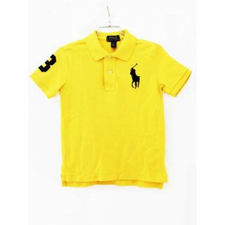 ラルフローレン(Ralph Lauren)の【夏物 新入荷!】[ラルフローレン/Ralph Lauren]110cm 半袖ポロシャツ 黄色×濃紺【中古】子供服 キッズ kids 男の子 夏 tops 705042(その他)