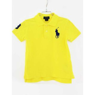 ラルフローレン(Ralph Lauren)の【夏物 新入荷!】[ラルフローレン/Ralph Lauren]100cm 半袖ポロシャツ 黄色【中古】子供服 キッズ kids 男の子 夏 tops 705042(その他)