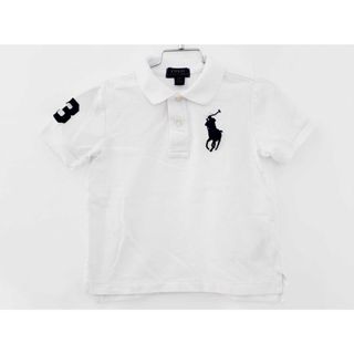 ラルフローレン(Ralph Lauren)の【夏物 新入荷!】[ラルフローレン/Ralph Lauren]100cm 半袖ポロシャツ 白【中古】子供服 キッズ kids 男の子 夏 tops 705042(その他)