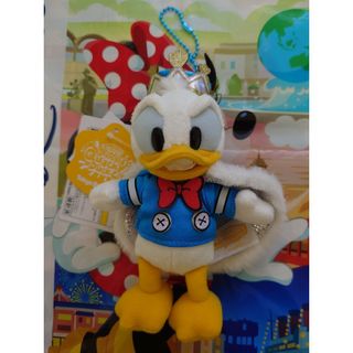 ディズニー(Disney)のパルパルーザ　ドナルドのクワッキーダックシティ　ドナルドのぬいぐるみバッジ(キャラクターグッズ)