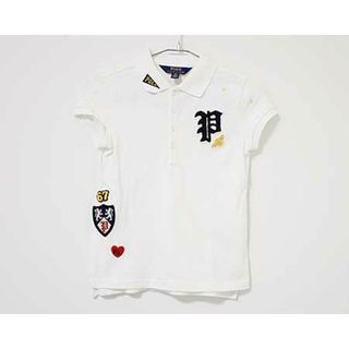 Ralph Lauren - 【夏物 新入荷!】〓ラルフローレン/Ralph Lauren〓130cm 半袖ポロシャツ 白系  【中古】 子供服 キッズ kids   女の子 夏 tops 705042