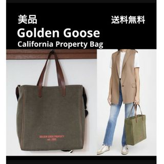 DEUXIEME CLASSE - 美品 ドゥーズィエムクラス取扱 Golden Goose キャンバストートバッグ