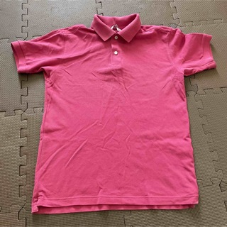 ユニクロ(UNIQLO)のユニクロ UNIQLO ポロシャツ メンズ ピンク DRY POLO SHIRT(ポロシャツ)