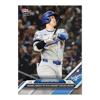 大谷翔平　MLB Topps now  球団最速ホームラン