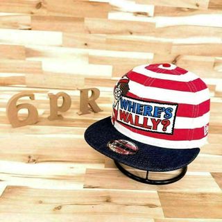 ニューエラー(NEW ERA)の激レア【ニューエラ×ウォーリーを探せ！】30周年コラボ英題 キャップ デニムつば(キャップ)