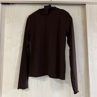 GU ソフトリブタートルネックTシャツ(シャツ/ブラウス(長袖/七分))