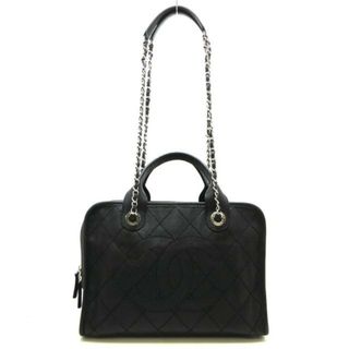 シャネル(CHANEL)のCHANEL(シャネル) ショルダーバッグ レディース ドーヴィルボーリングバッグ/マトラッセ A92758 黒 2WAY/チェーンショルダー/シルバー金具/31 RUE CAMBON キャビアスキン(ショルダーバッグ)