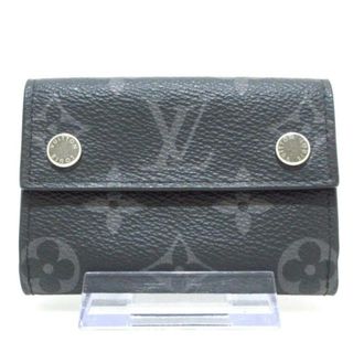 ルイヴィトン(LOUIS VUITTON)のLOUIS VUITTON(ルイヴィトン) Wホック財布 モノグラムエクリプス(キャンバス)美品  ディスカバリーコンパクトウォレット M67630 モノグラム・エクリプス モノグラム・エクリプスキャンバス(財布)