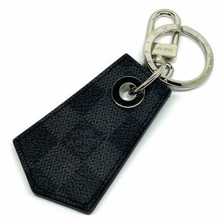 ルイヴィトン(LOUIS VUITTON)のLOUIS VUITTON(ルイヴィトン) キーホルダー(チャーム) ダミエグラフィット美品  キーホルダー・アンシャッペ M67916 ダミエ・キャンバス、レザー(キーホルダー)