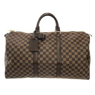 ルイヴィトン(LOUIS VUITTON)のLOUIS VUITTON(ルイヴィトン) ボストンバッグ ダミエ美品  キーポル50 N41427 エベヌ ダミエ･キャンバス(ボストンバッグ)