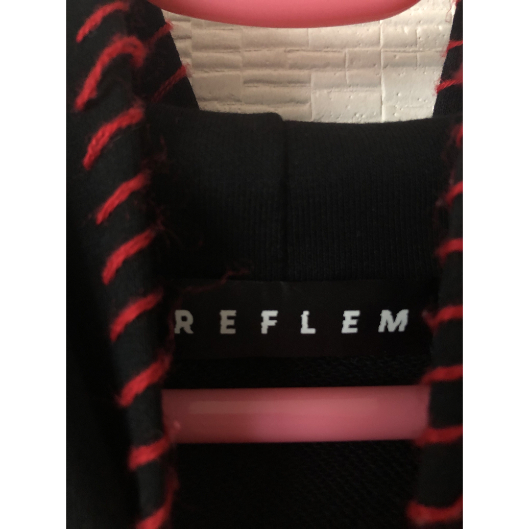 REFLEM(レフレム)のREFLEM レフレム ハンドステッチ うさ耳 うさぎ ラインストーン パーカー レディースのトップス(パーカー)の商品写真