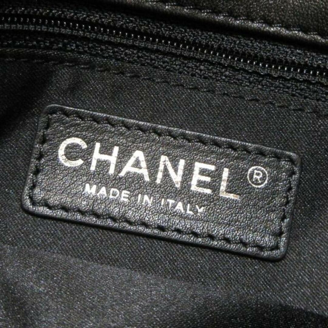 CHANEL(シャネル)のCHANEL(シャネル) ショルダーバッグ レディース シングルフラップマトラッセ 黒 チェーンショルダー/シルバー金具 ラムスキン レディースのバッグ(ショルダーバッグ)の商品写真