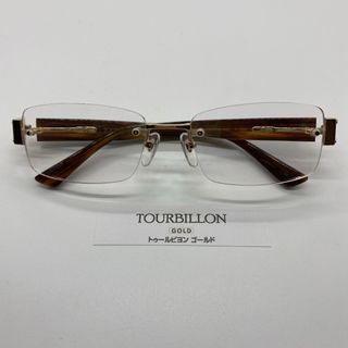 K18 金 ブラウンゴールド メガネフレーム TOURBILLON 