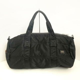 ポーター(PORTER)のPORTER/吉田(ポーター) ボストンバッグ タンカー 622-76990 黒 本体ロックなし ナイロンツイル （ポリエステル綿ボンディング加工）(ボストンバッグ)