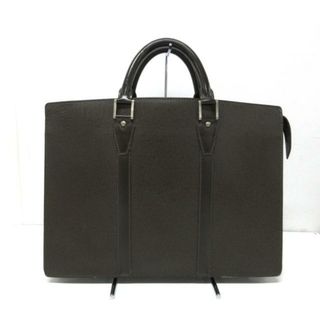 ルイヴィトン(LOUIS VUITTON)のLOUIS VUITTON(ルイヴィトン) ビジネスバッグ タイガ ポルトドギュマンロザン M30058 グリズリ タイガ･レザー（LVロゴの刻印入り）(ビジネスバッグ)