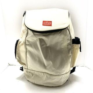 マンハッタンポーテージ(Manhattan Portage)のManhattan Portage(マンハッタンポーテージ) リュックサック - アイボリー×黒 ×BEAMS ナイロン(リュック/バックパック)