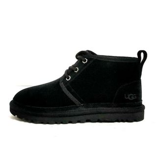 アグ(UGG)のUGG(アグ) ショートブーツ 23 レディース ニューメル 1094269 黒 ムートン(ブーツ)